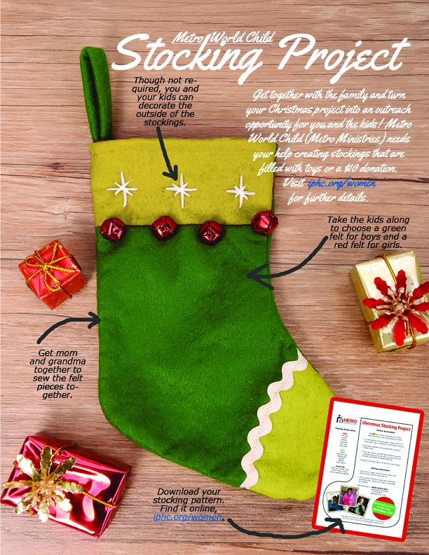 Discipleship Christmas Stocking Project - Discipleship