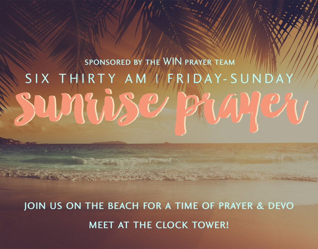 Prayer on the Beach half page copy