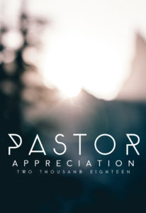 Pastor Appreciation - Discipleship