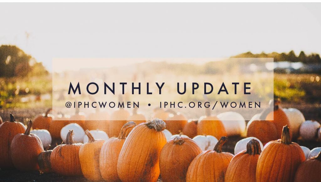 article image for Women's Ministries Monthly Newsletter- October 2022