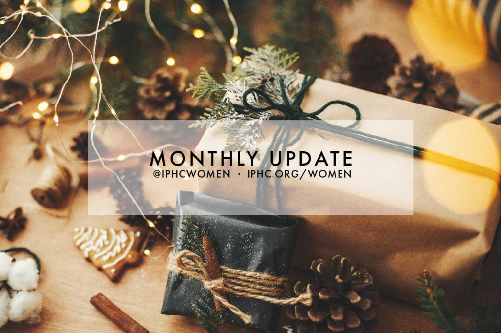 article image for Women's Ministries Monthly Newsletter- December 2022