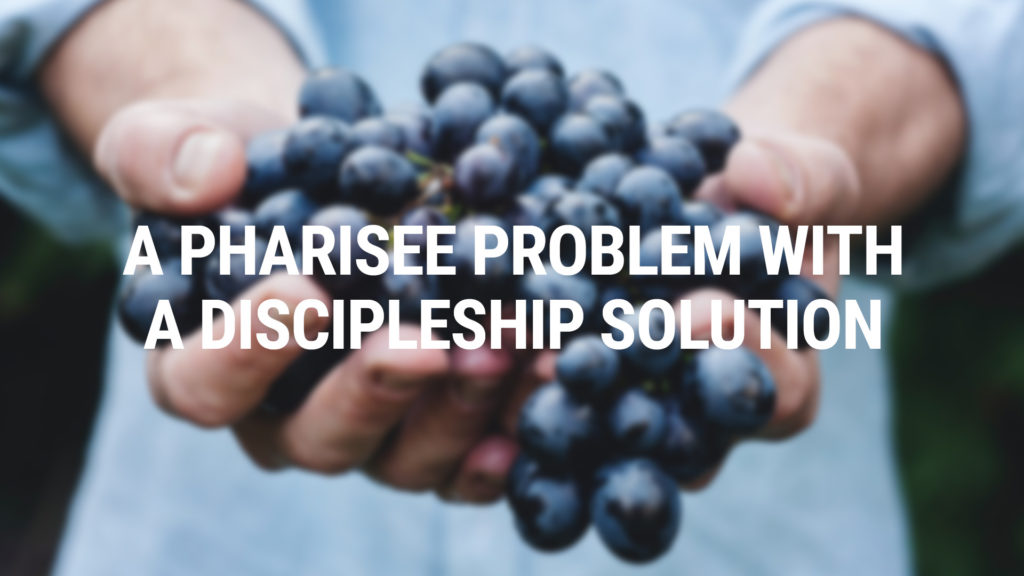 article image for A Pharisee Problem with a Discipleship Solution