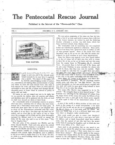 Pentecostal Rescue Journal-011911p1