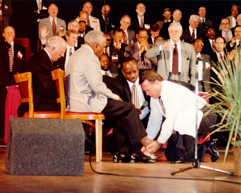 Memphis Miracle C Footwashing
