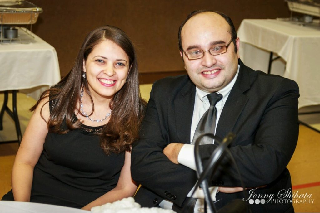 Ghaly and wife