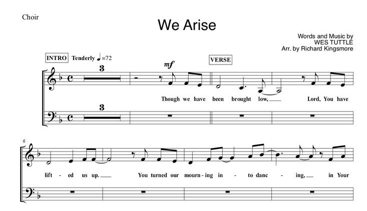 article image for We Arise: Responding to Arise 2033 with a Song