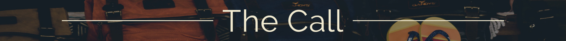 The Call Top Web Banner