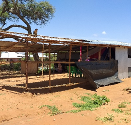 A church building in Tanzania