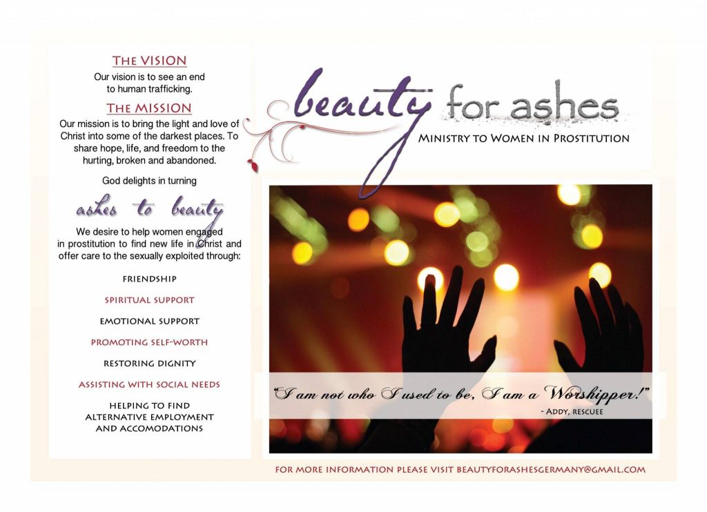 The Beauty for Ashes Invitation