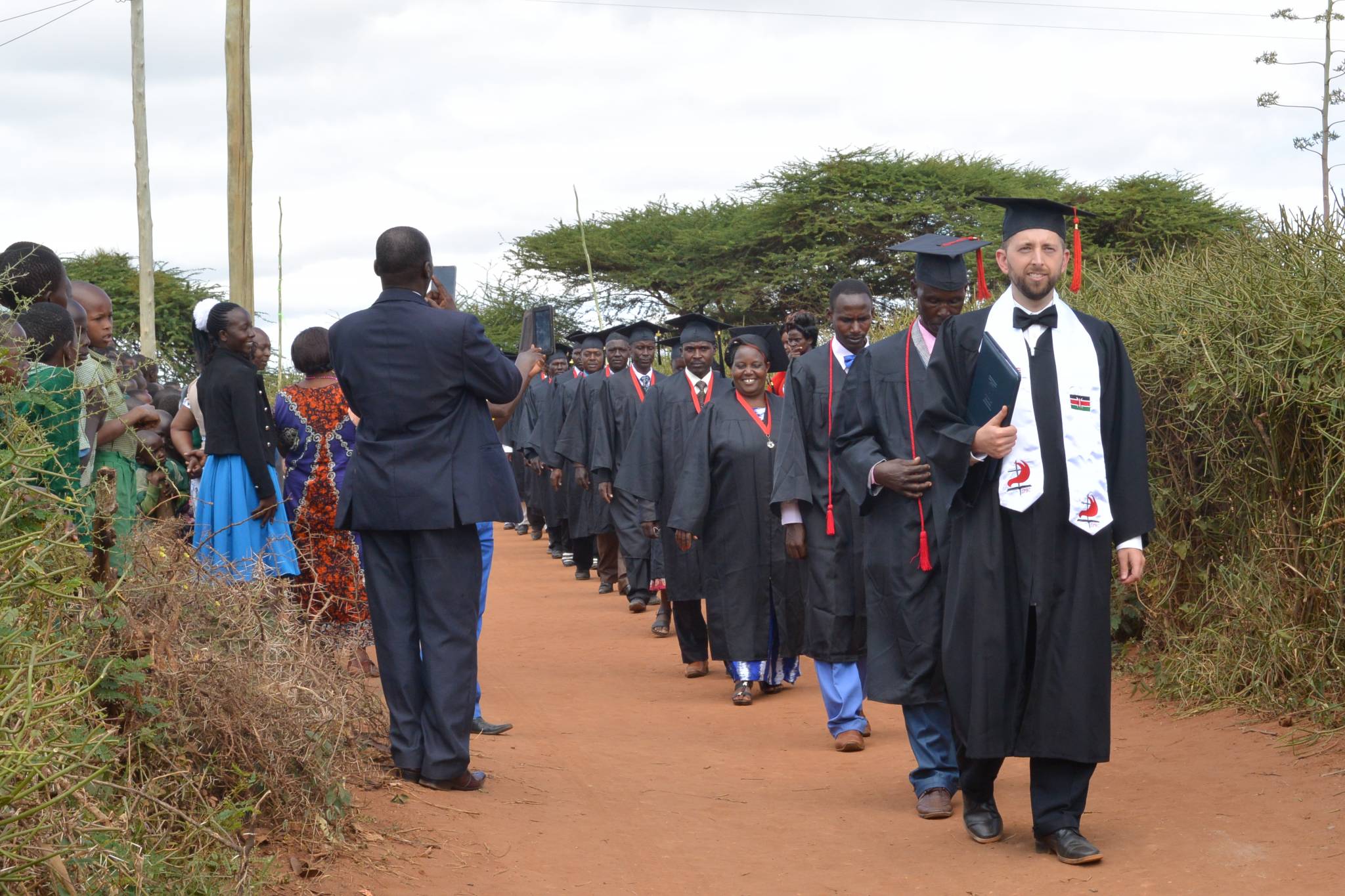 Graduates at EABC Graduation