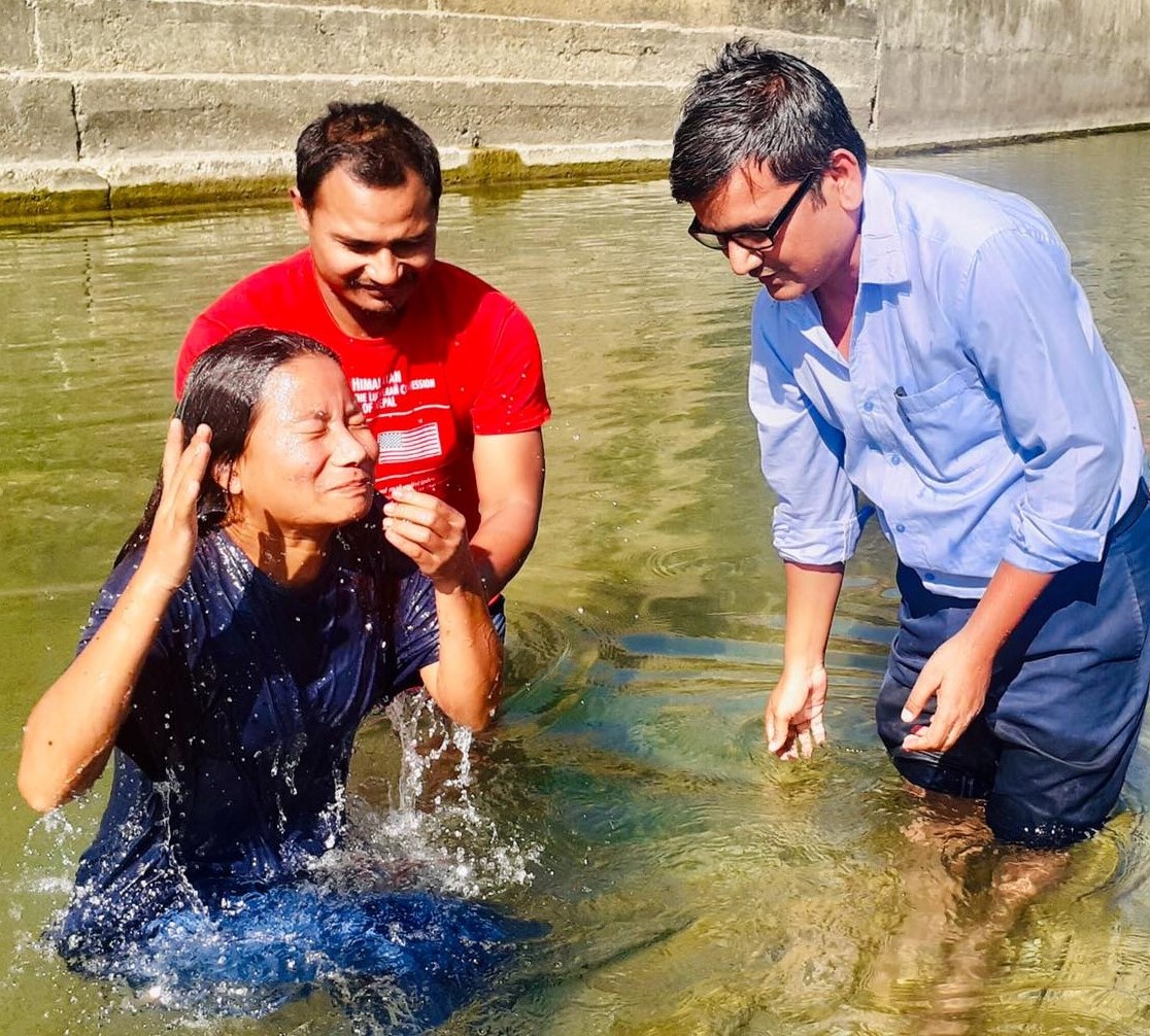 Baptism in Nepal