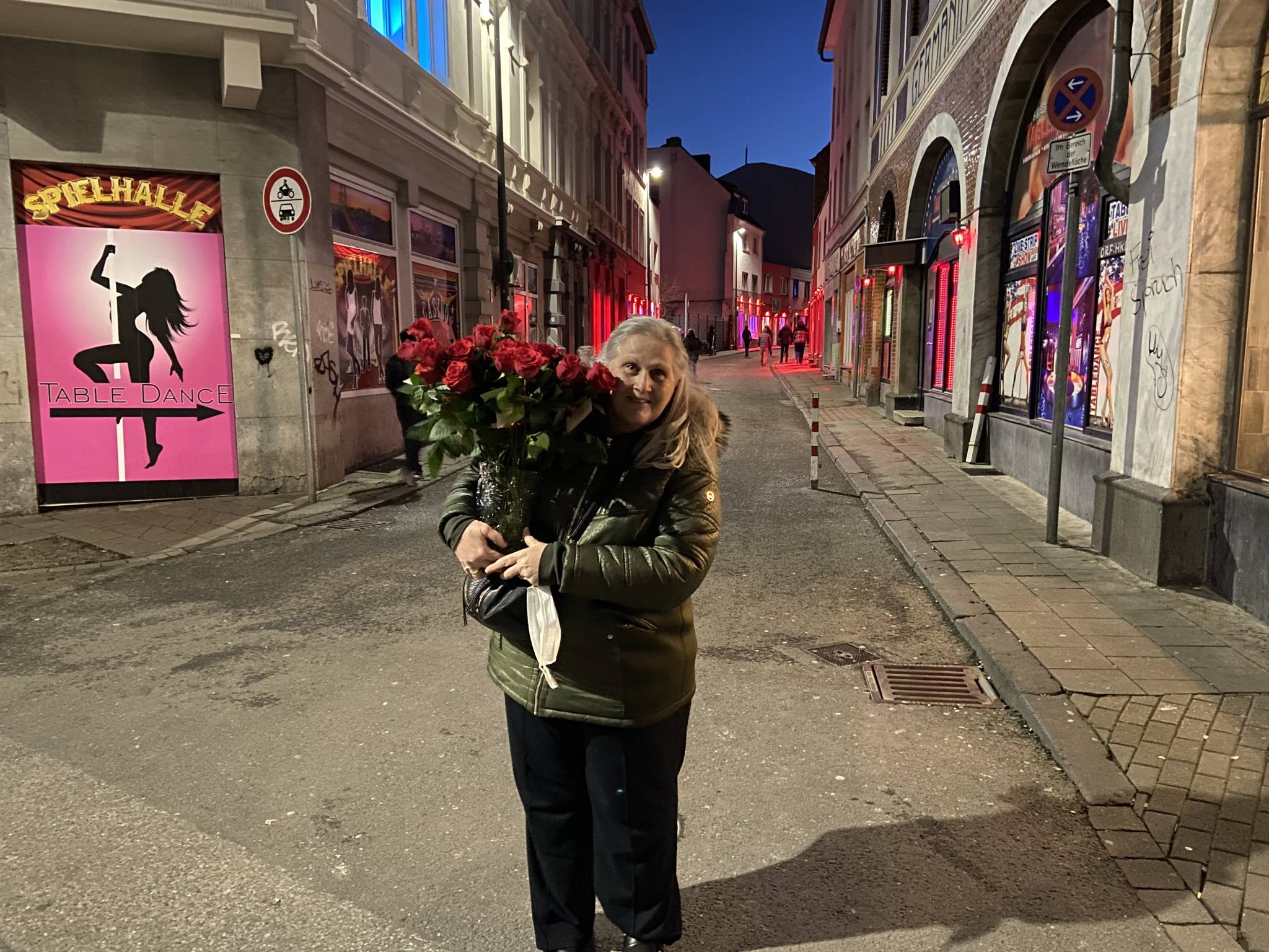 Valentine's Day Outreach Roses in the Red Light District
