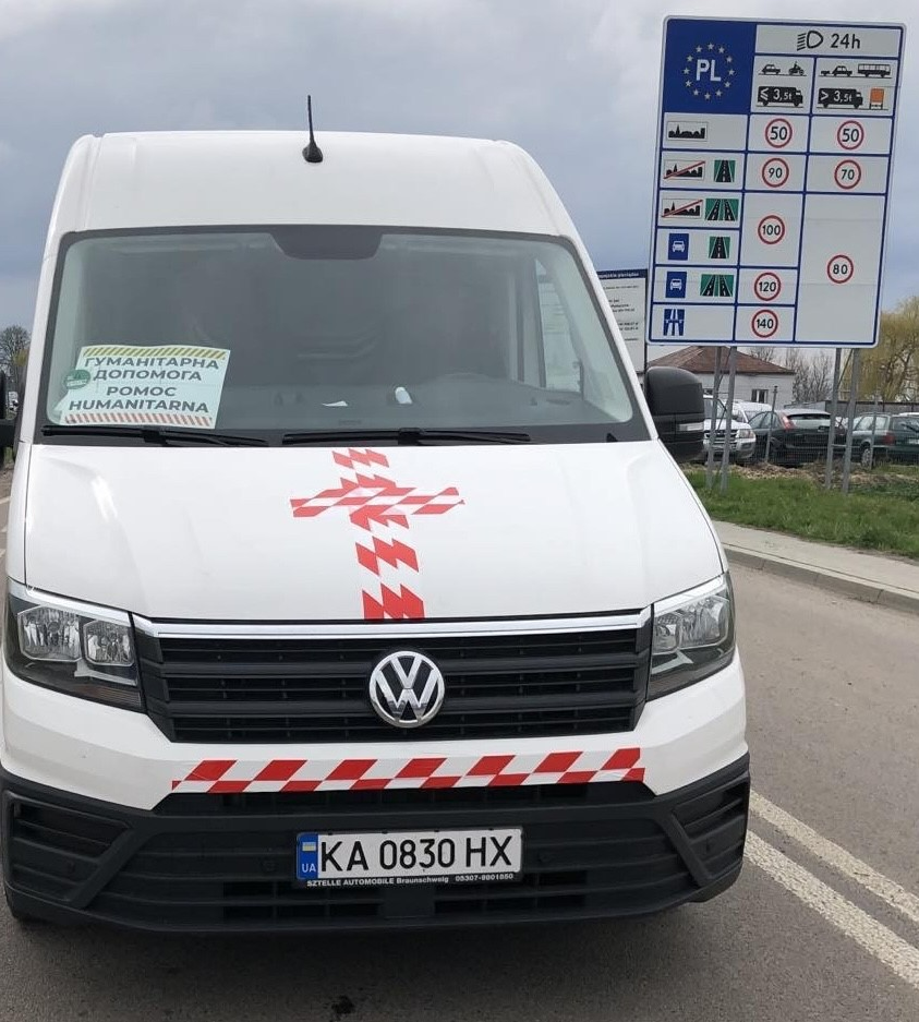 New Cargo Van for Ukraine Humanitarian Aid