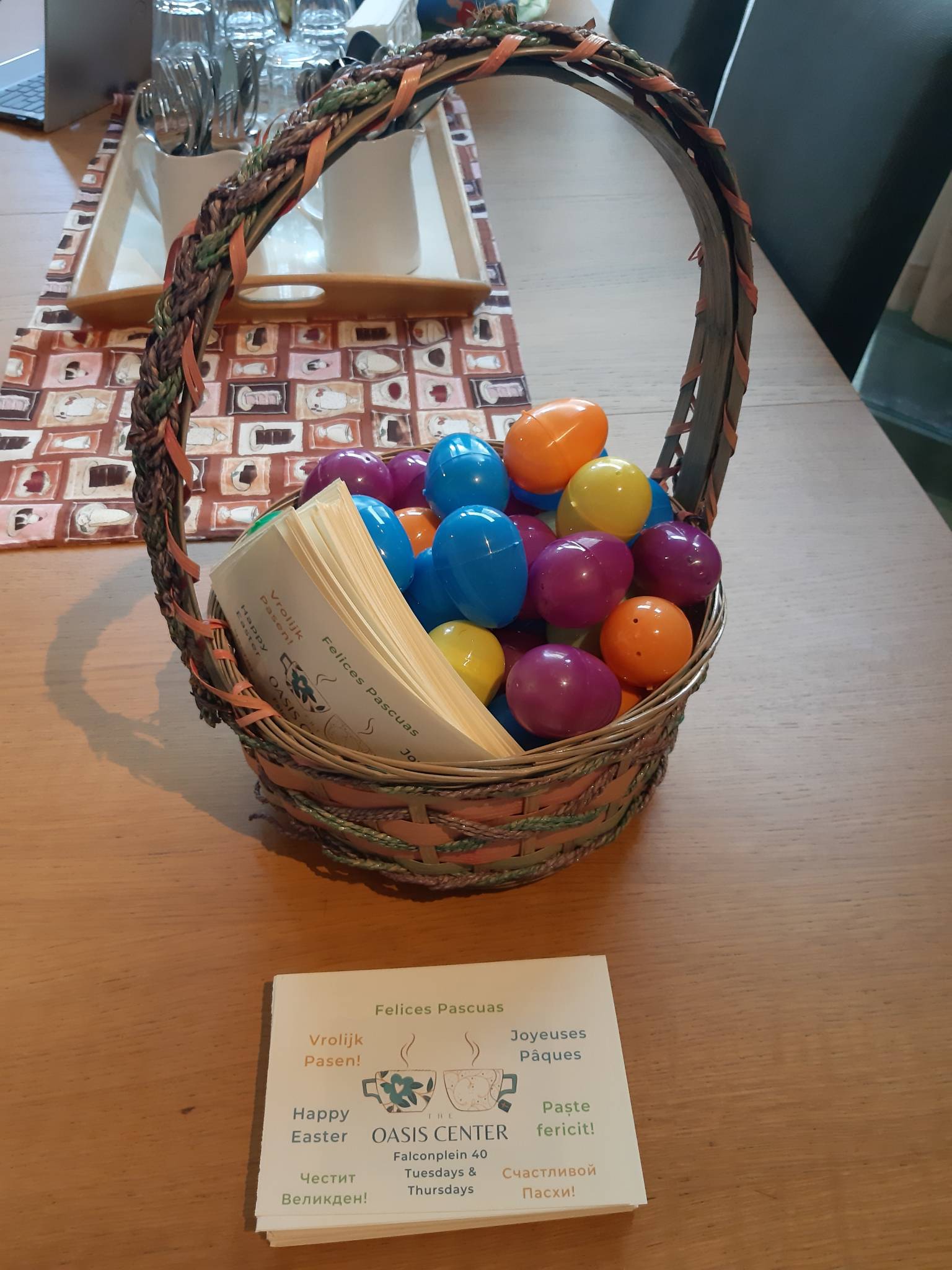 Easter Egg Basket 
