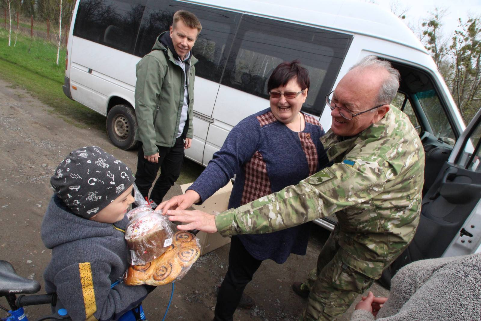 Delivering Supplies to Ukrainians 