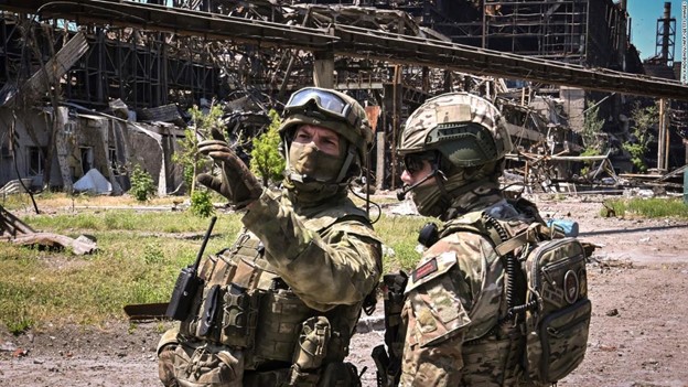 Ukrainian Military on Duty