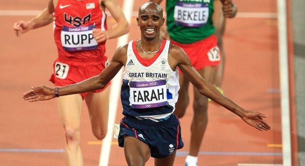 Sir Mo Farah won gold medals in the 5,000m and 10,000m at the London 2012 and Rio 2016 Olympic Games