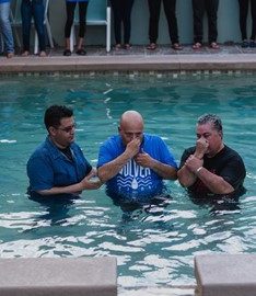 99 New Converts Baptized