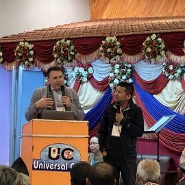 Dr. Ryan Jackson ministering in Nepal