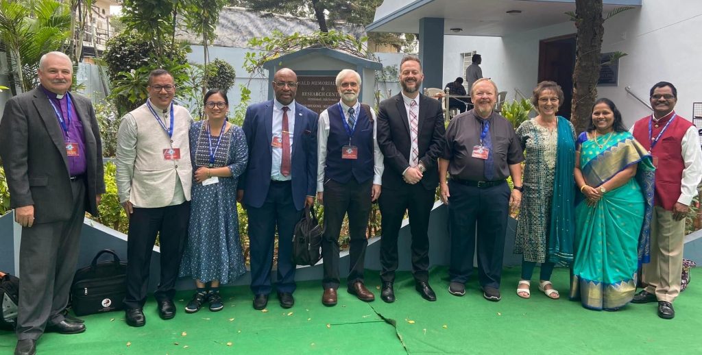 Ministers at the Centennial Celebrations in India