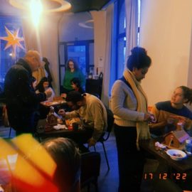 Gingerbread making at CoffeeConnect