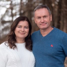 Pastor Slava and his wife from Belarus