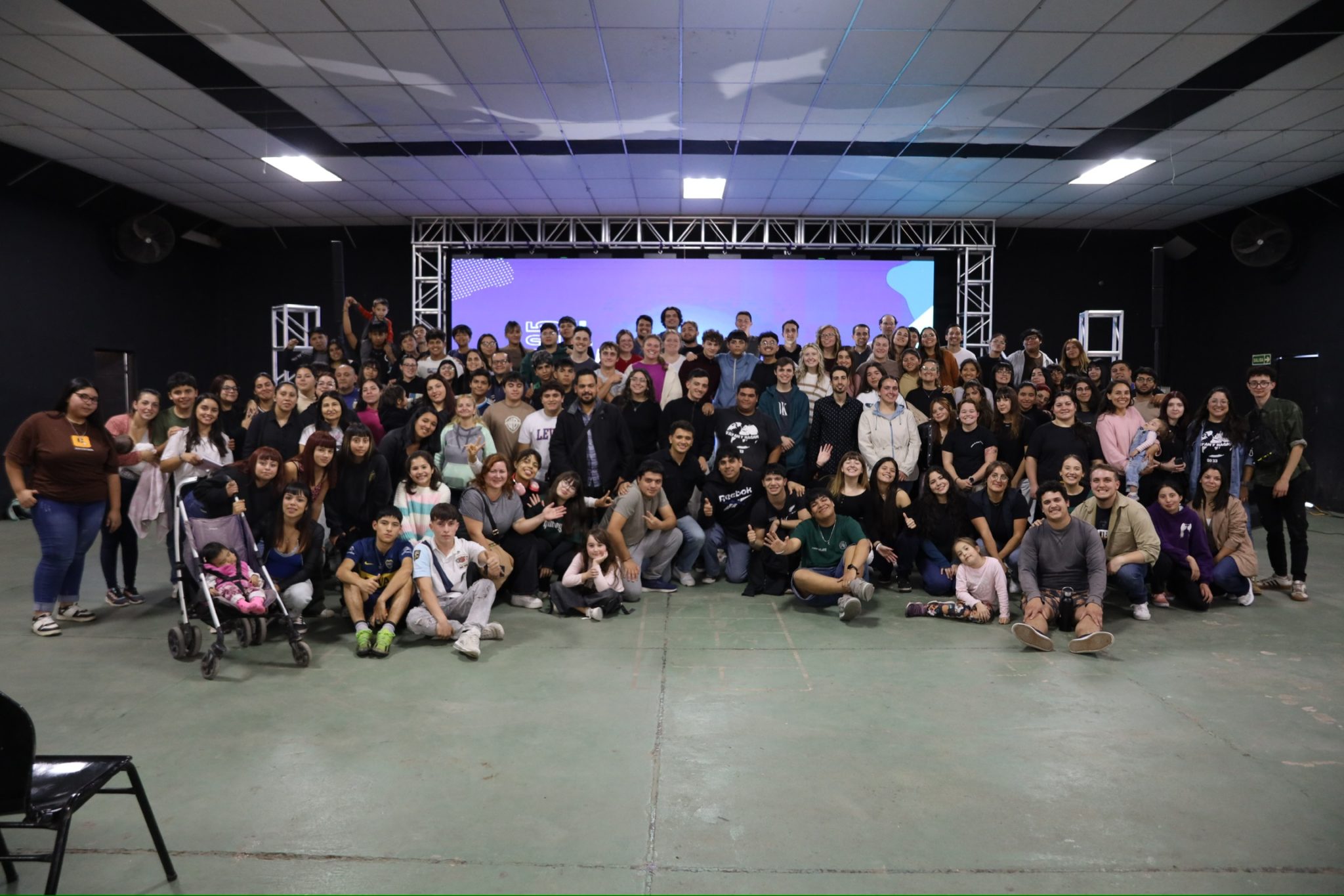 Group photo from The Call.