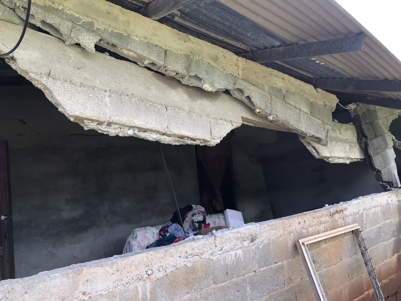 roof damage